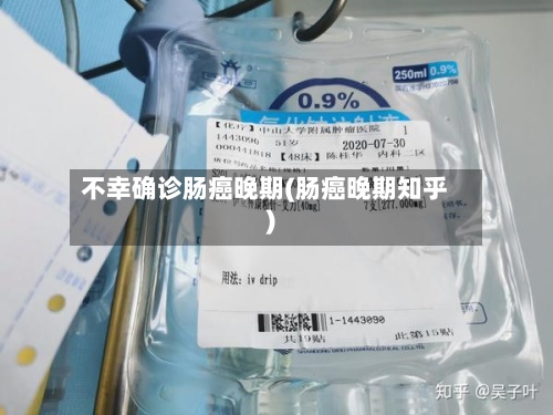 不幸确诊肠癌晚期(肠癌晚期知乎)-第1张图片