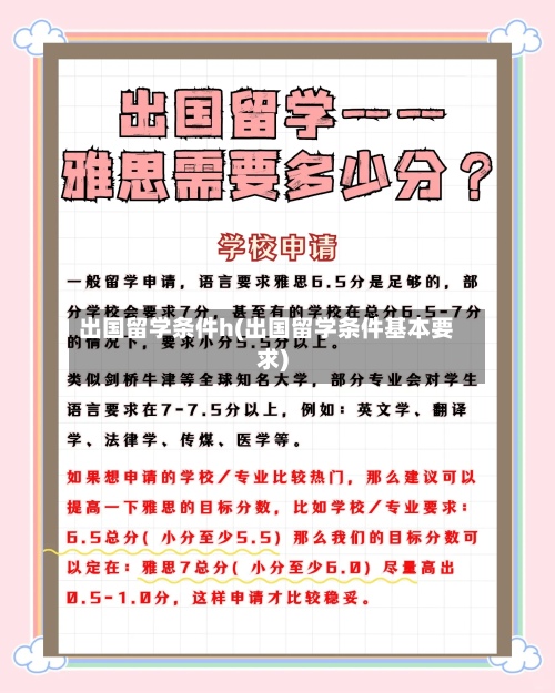 出国留学条件h(出国留学条件基本要求)-第2张图片