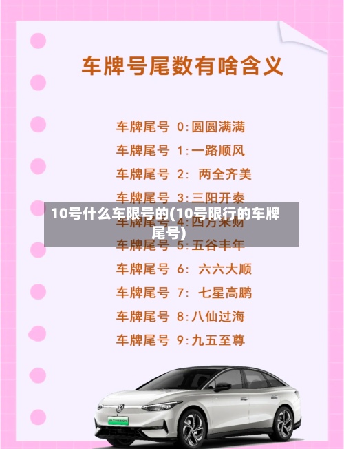 10号什么车限号的(10号限行的车牌尾号)-第2张图片
