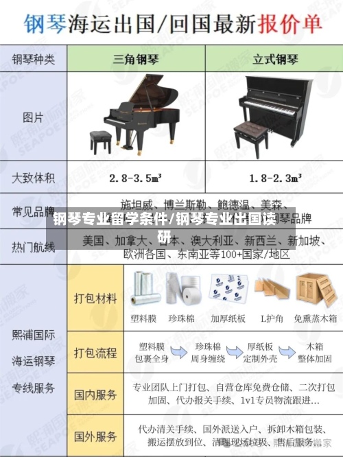 钢琴专业留学条件/钢琴专业出国读研-第3张图片