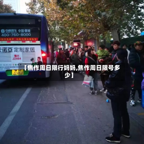 【焦作周日限行妈妈,焦作周日限号多少】-第2张图片