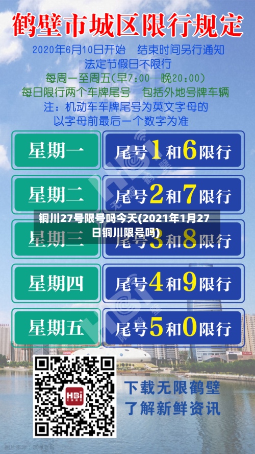 铜川27号限号吗今天(2021年1月27日铜川限号吗)-第2张图片