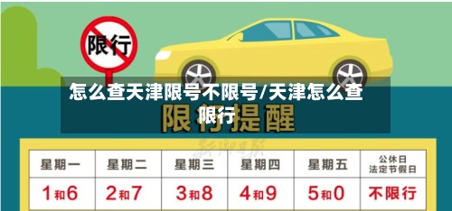 怎么查天津限号不限号/天津怎么查限行