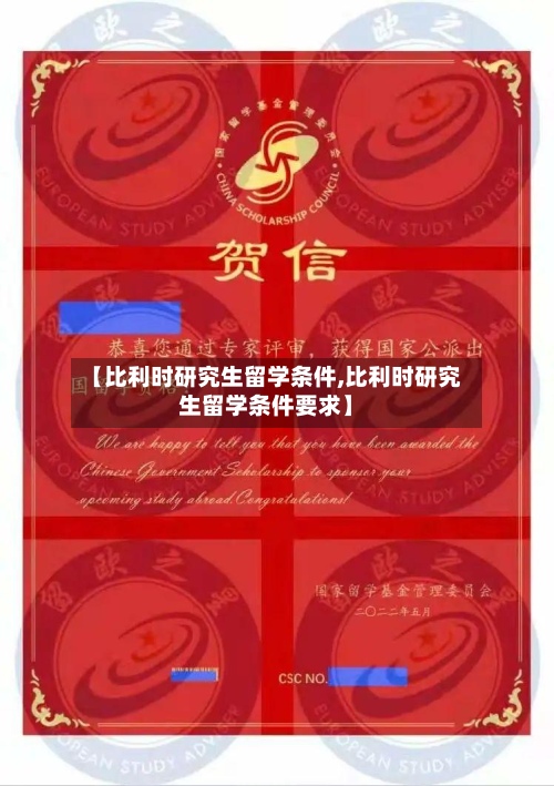 【比利时研究生留学条件,比利时研究生留学条件要求】-第2张图片