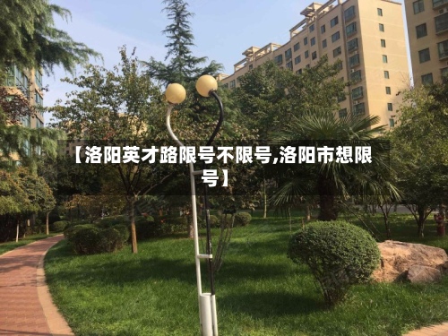 【洛阳英才路限号不限号,洛阳市想限号】-第2张图片